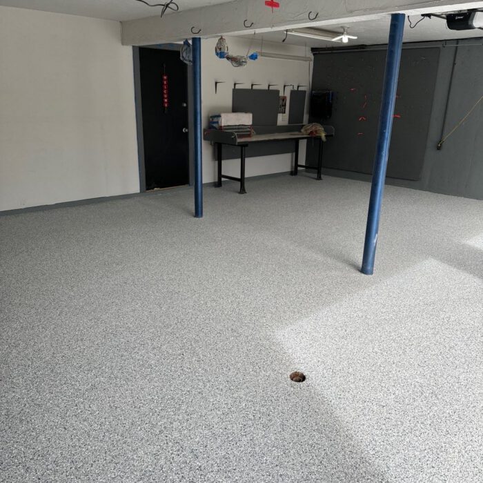 Atkinson ICC After - Incredible Concrete Coatings garage concrete coating companies near me