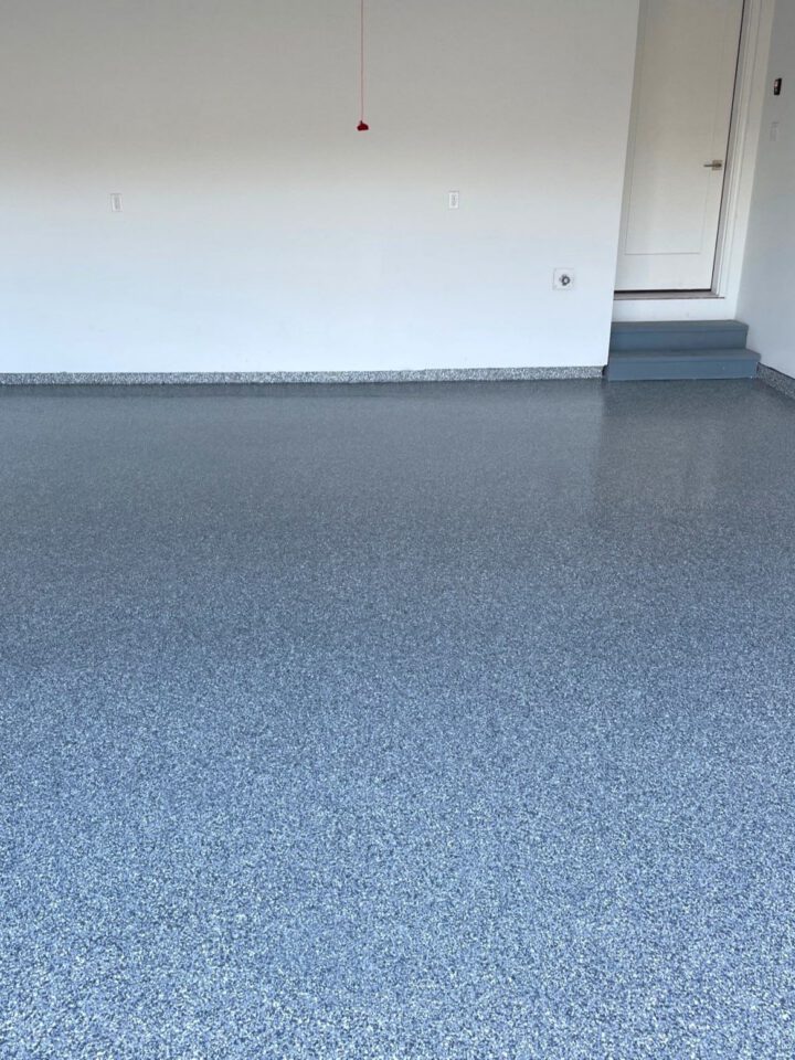 Blue Garage Floor Coating Ideas
