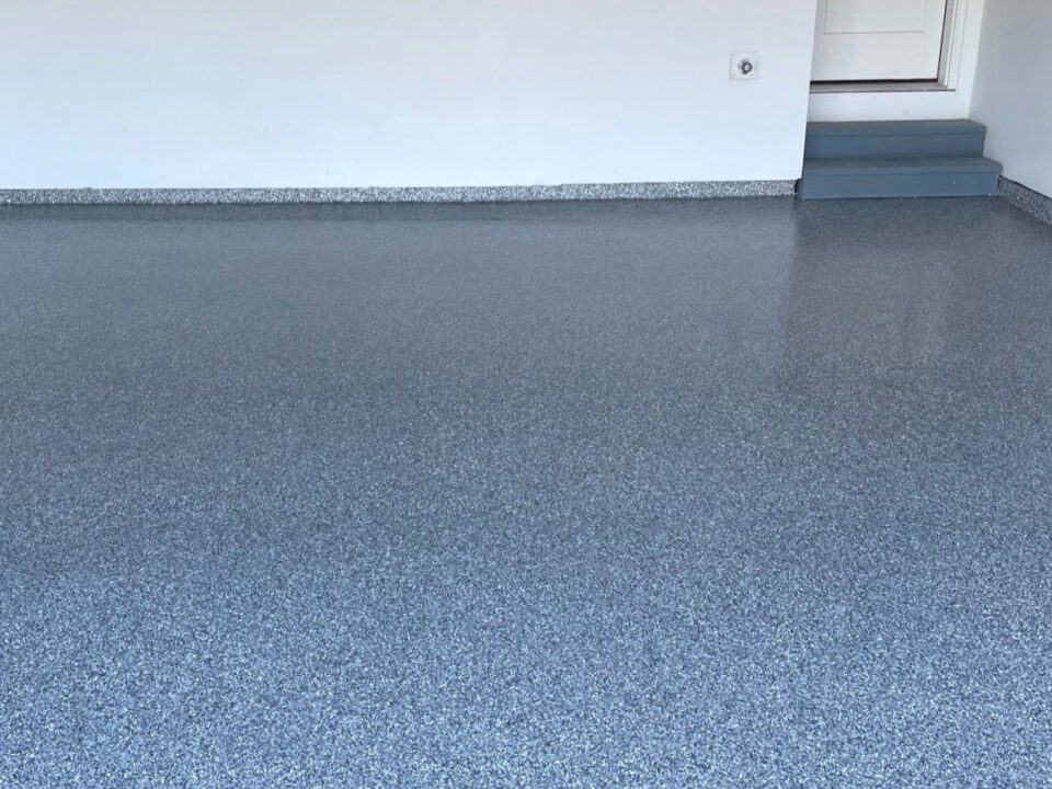Blue Garage Floor Coating Ideas