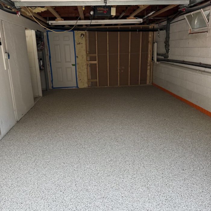 Robinson after ICC - Incredible Concrete Coatings Garage Floor Coating