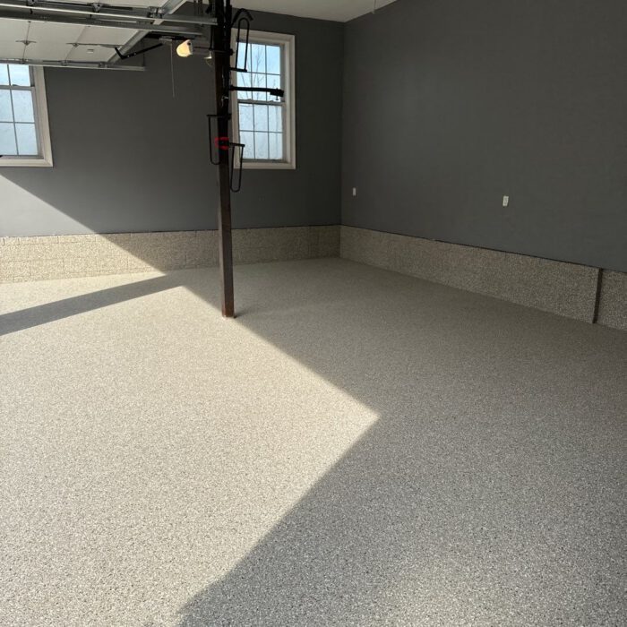 Simmons After - Incredible Concrete Coatings Grey Garage Floor Coating Ideas