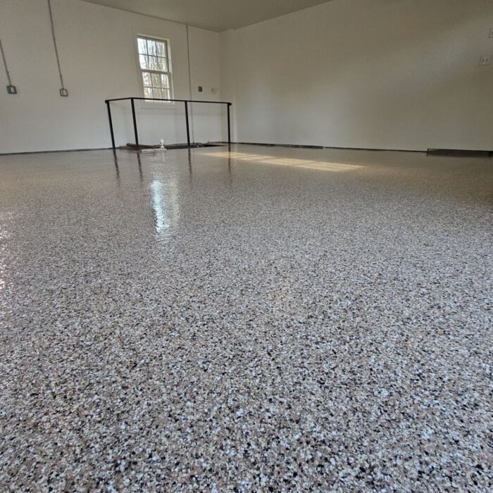 Sittler - Incredible Concrete Coatings Example of a Garage Coating by Incredible concrete coatings