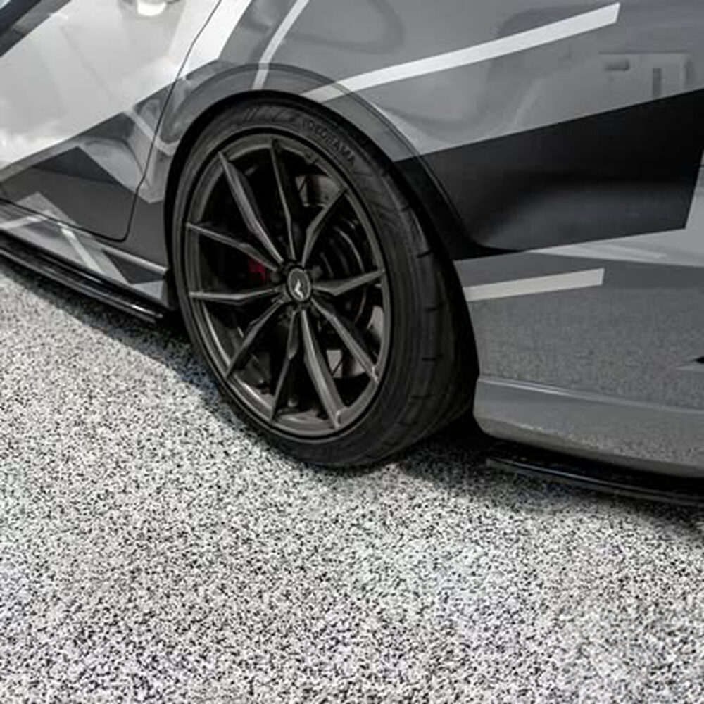 car-concrete - Incredible Concrete Coatings Car on concrete coating